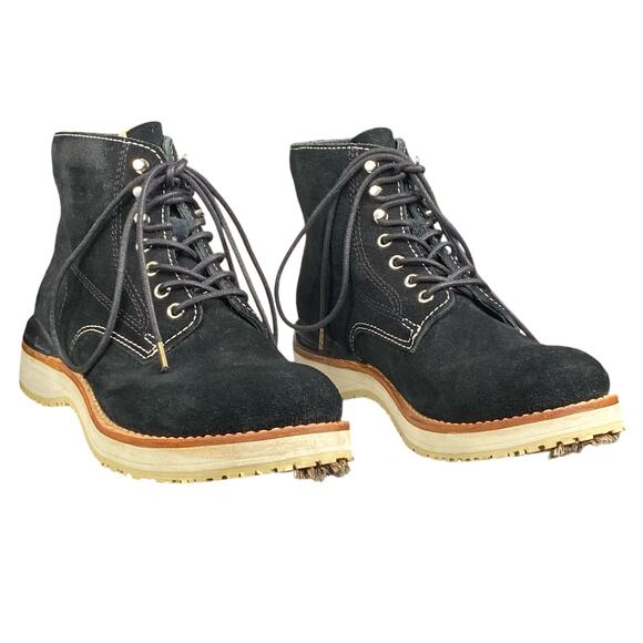 Visvim Virgil Mens Folk Black Suede Lace Up Chukka Boots Size US 9 main image 11